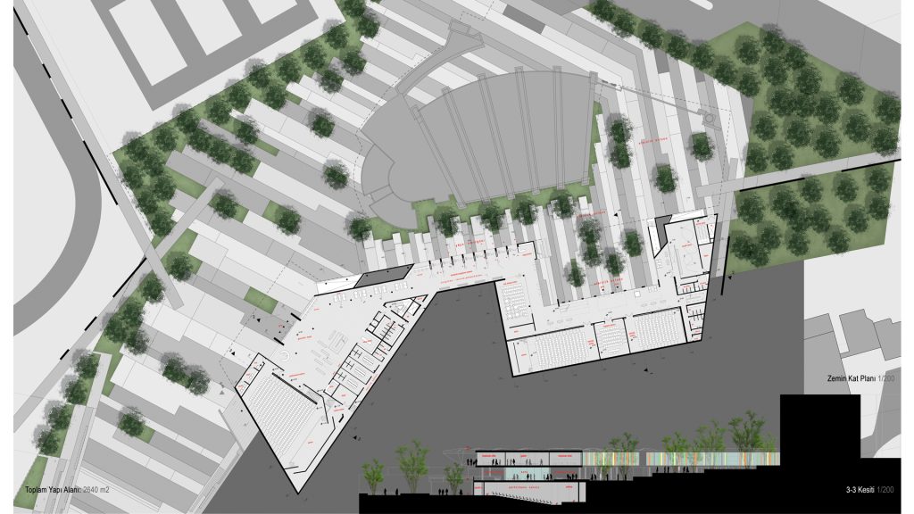 ODTÜ Öğrenci Merkezi Binası Yarışması – İkiartıbir Mimarlık-13