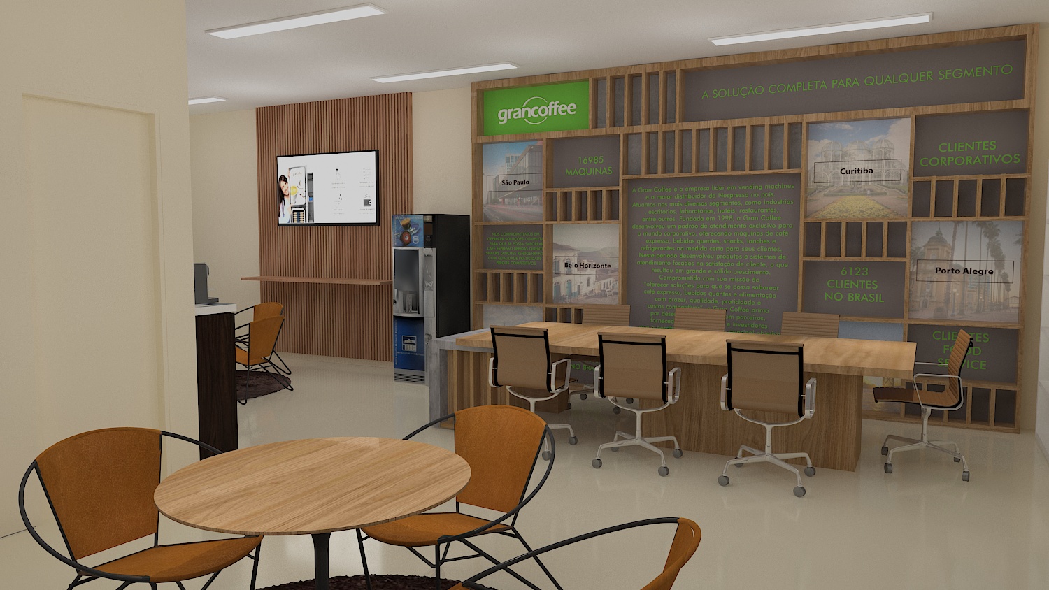 Ambientação para showroom Grancoffee-17