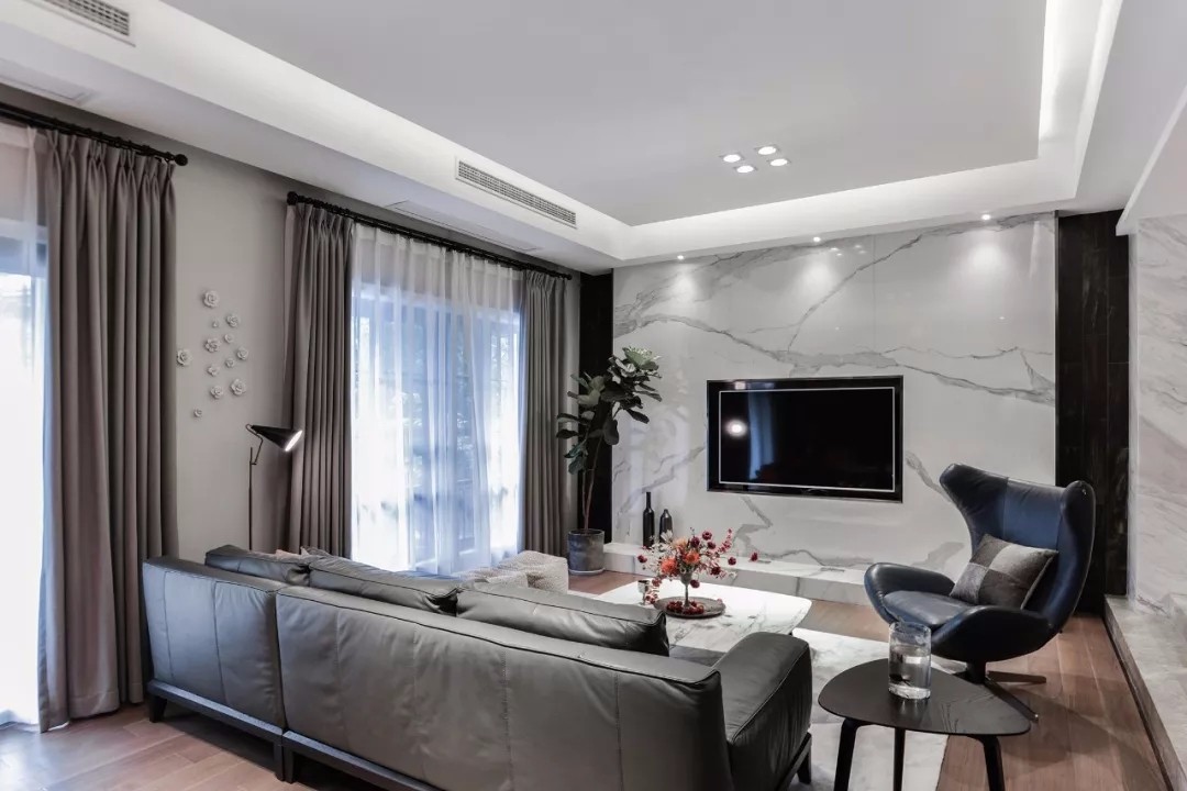 重庆 460㎡现代简约别墅 设计师蒋丹与刘霈婷的完美之作-11