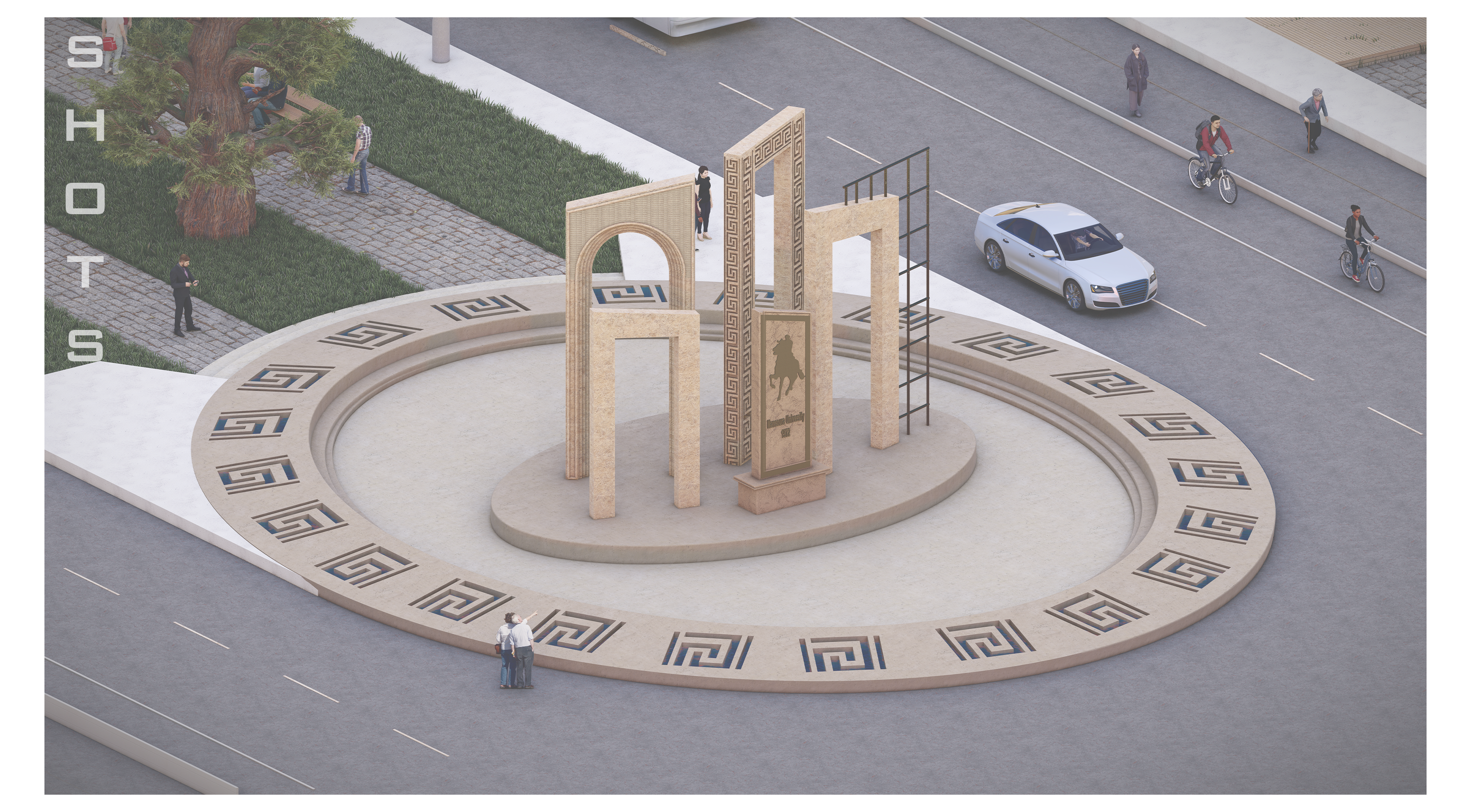 旅程纪念性设计丨Mansoura 大学美术学院-14