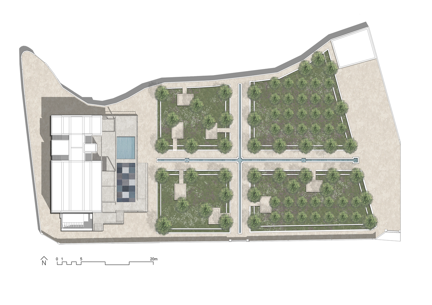 伊朗 autism garden 室内设计丨Hajm.e.Sabz-48