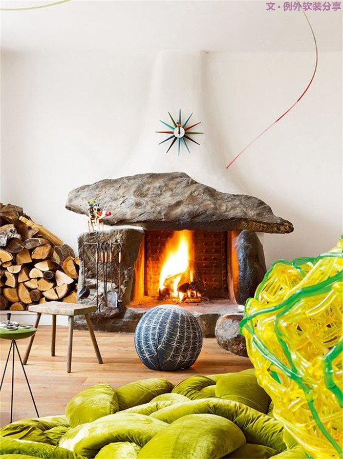 温暖如春的豪华冬日家居设计-17