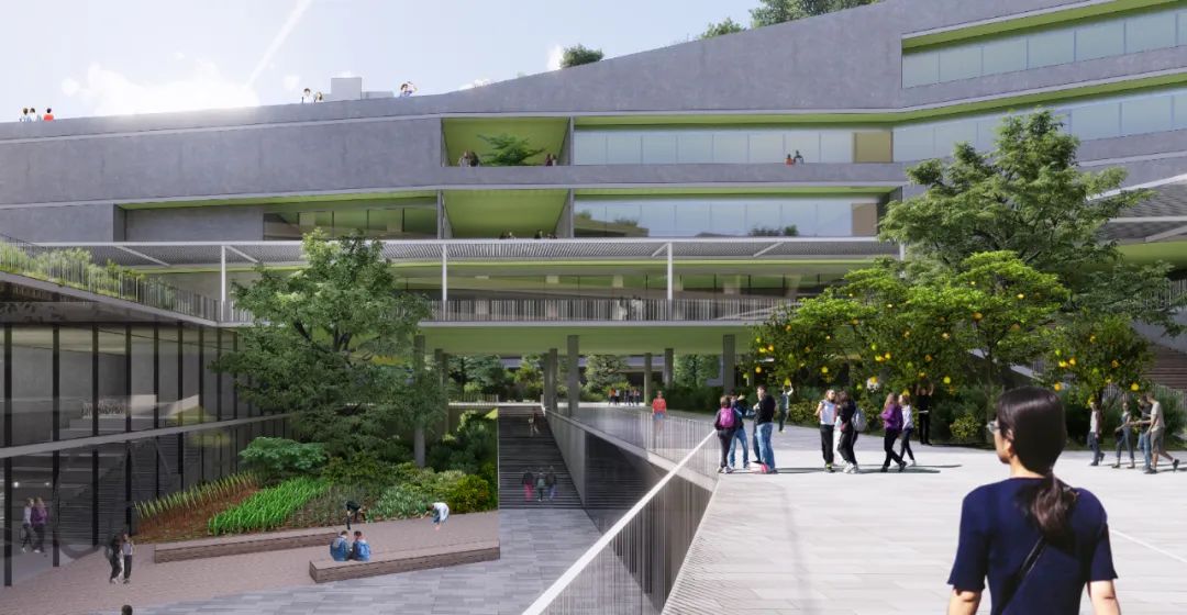 成都海洋路中学“都市绿洲”丨中国成都丨reMIX临界工作室-44