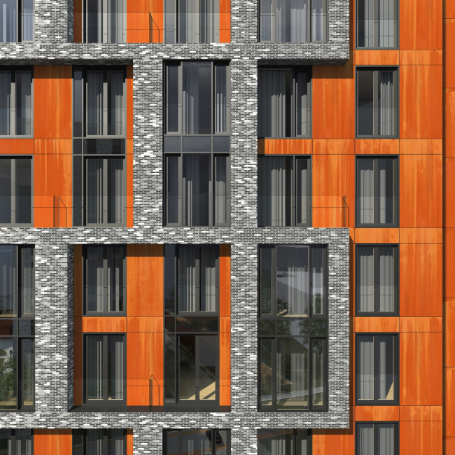 “Дом у причала”（“ЗилАрт”住宅综合体部分地块）丨Сергей Скуратов ARCHITECTS-52