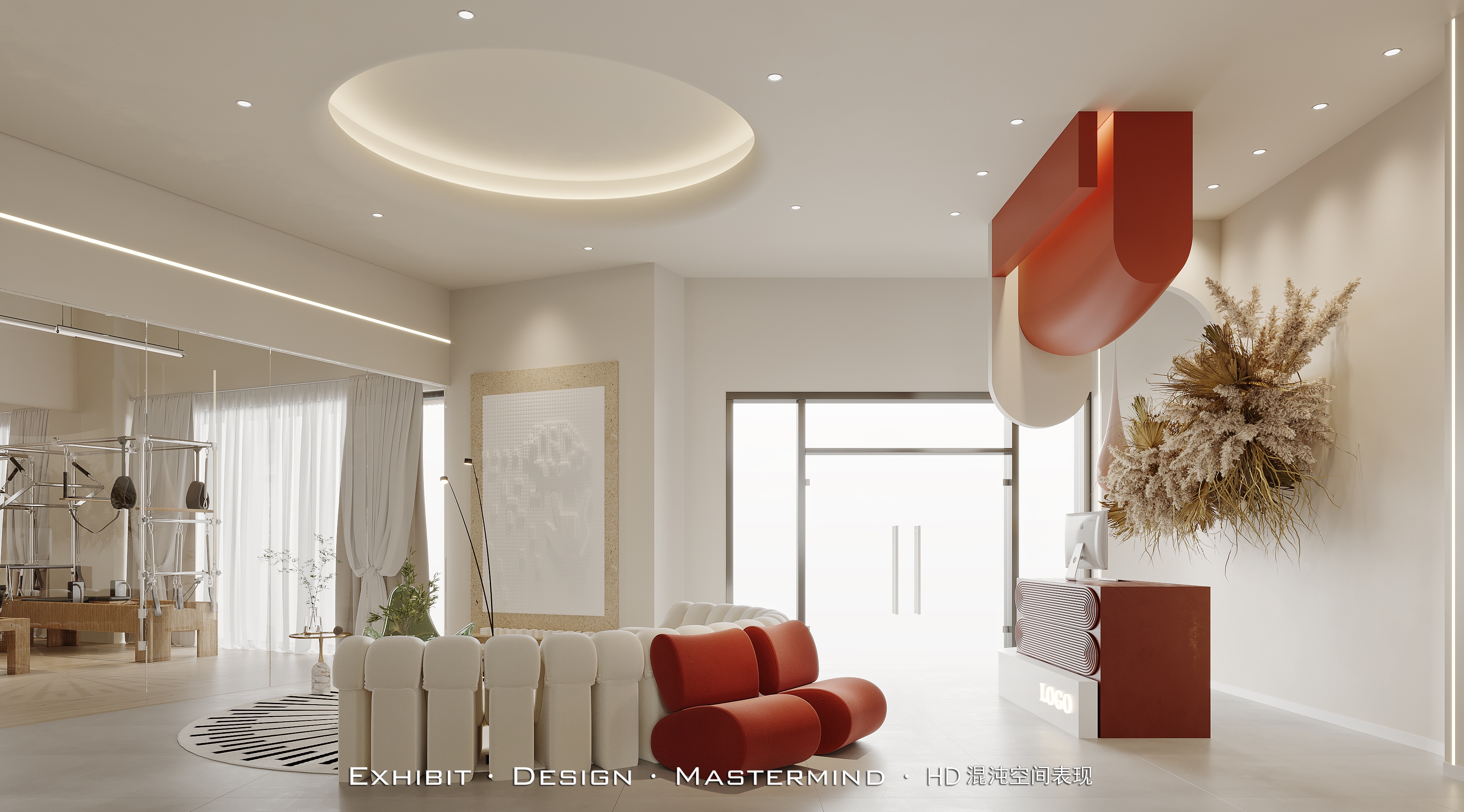 首发 现代舞蹈室效果 ×混沌空间视觉表现-1