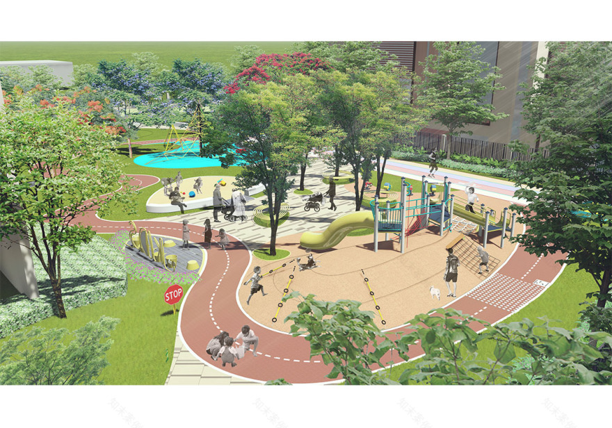 广州南沙时代长岛现代简约景观设计-12