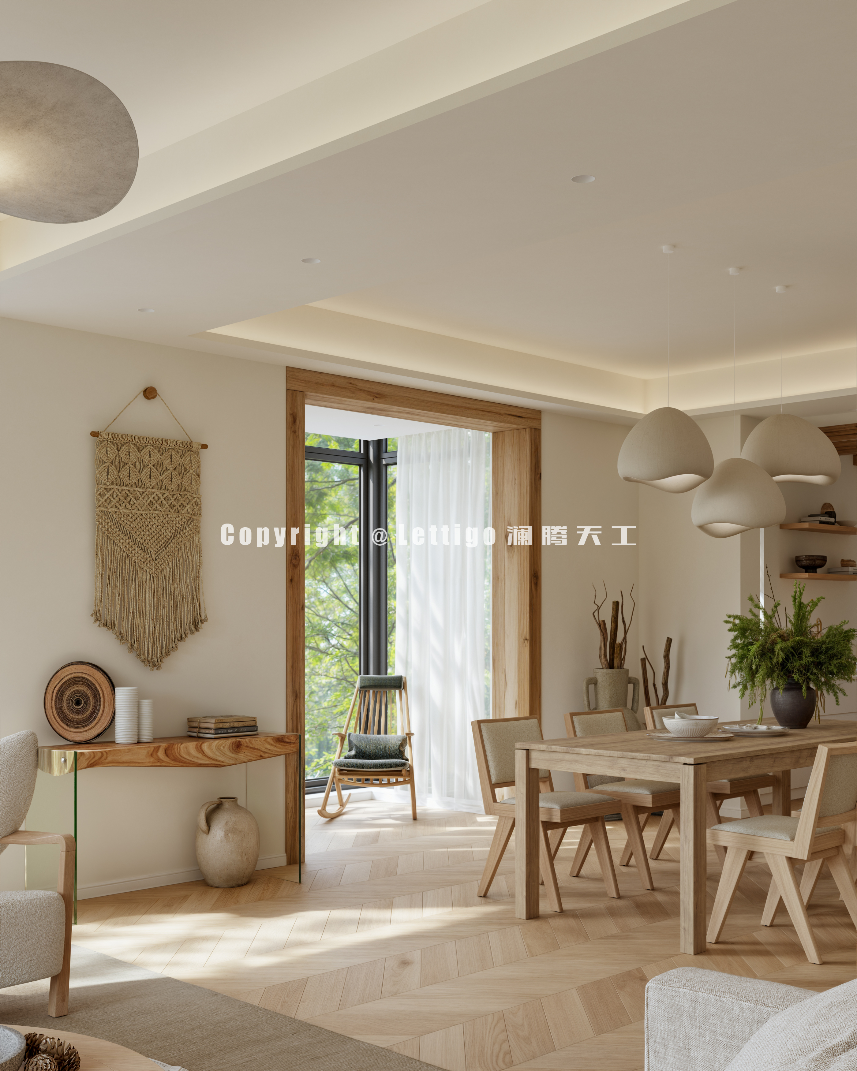 小户型原木风两居室，呼吸中都是清新的味道~-4