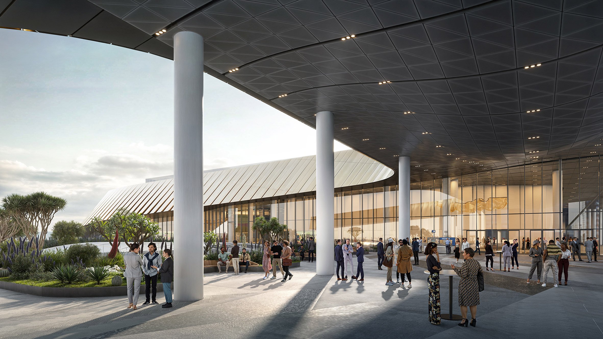 洛杉矶会议中心扩建项目丨美国洛杉矶丨Populous-7