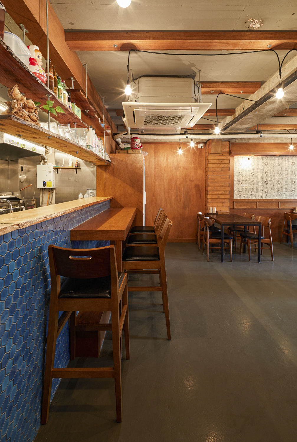 22 坪韩式料理店 复古风纯真氛围设计-13