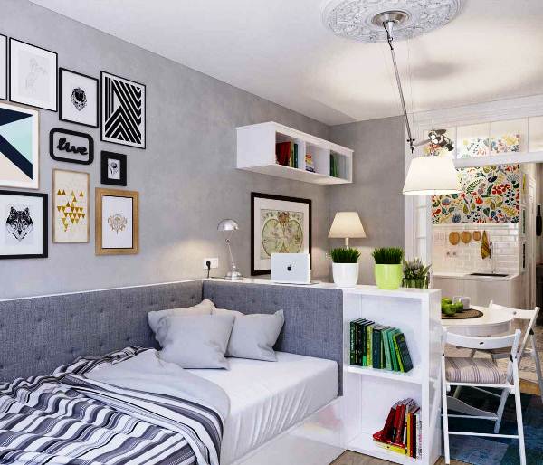 25平米小户型公寓设计项目丨Nikita Zub-12