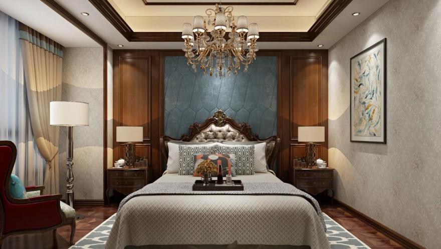 吉首市溶江小区壹号复式楼美式风格-68