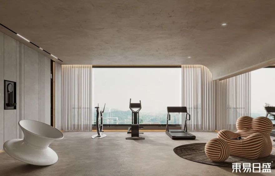 210㎡跃层装修,毫不「网红」的侘寂风-32