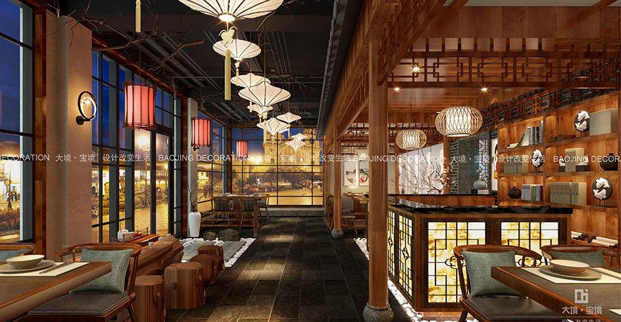 大境装饰打造独特餐馆设计-8