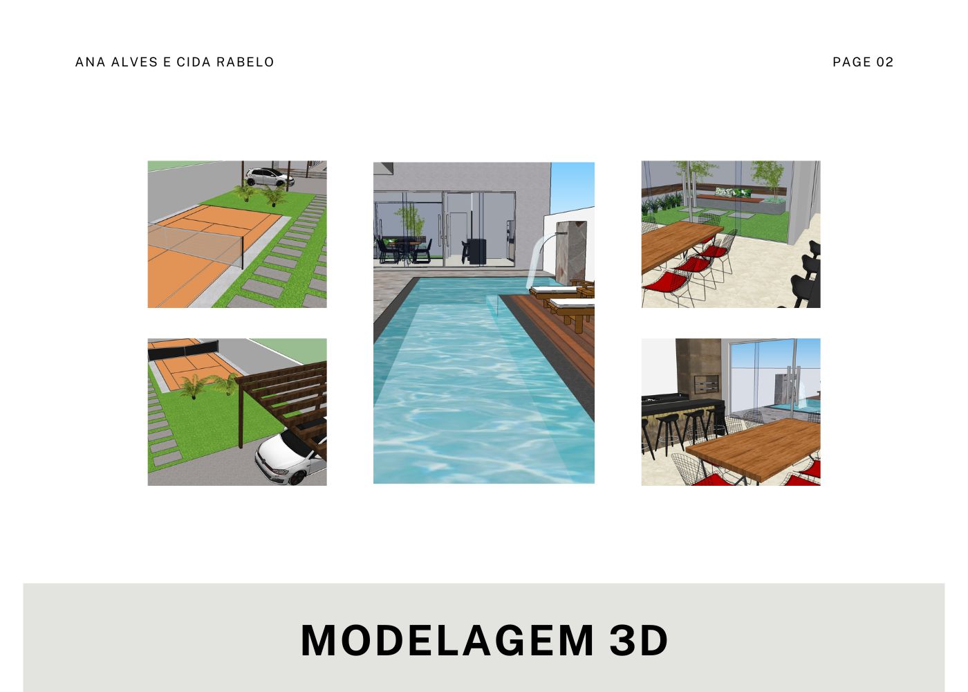 Renderização | Área Gourmet e Cozinha-2