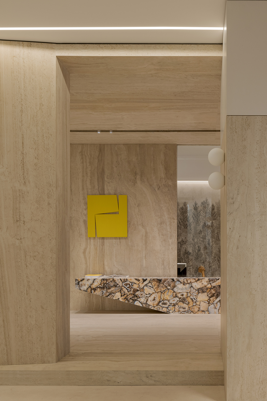 奥卓斯岩板宁波旗舰展厅丨中国宁波丨境唐室内设计事务所-36