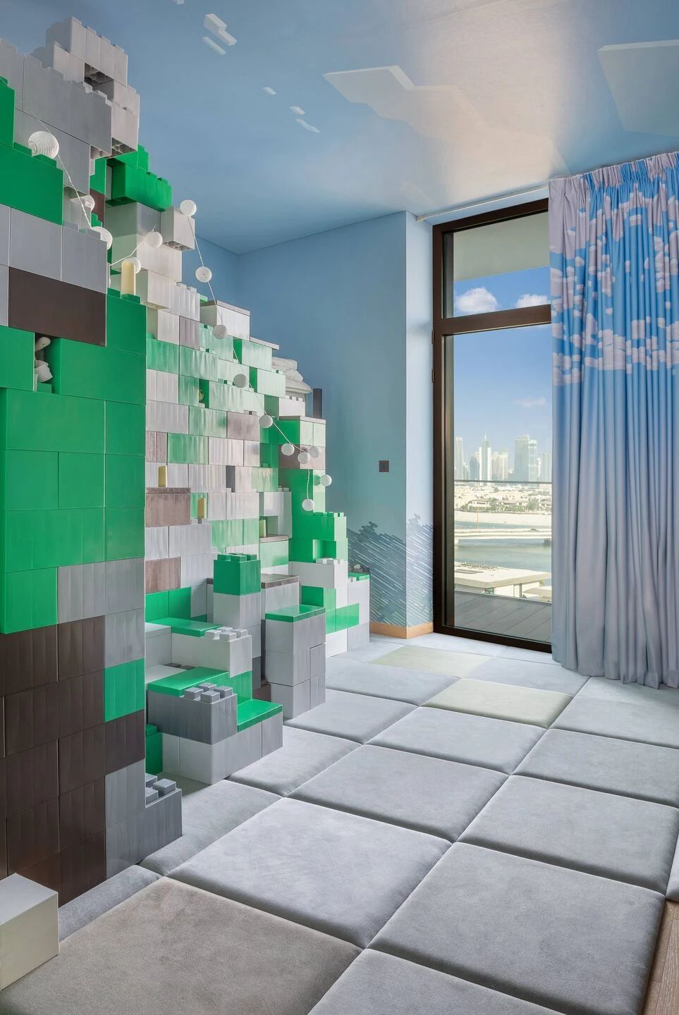 现代美学波西米亚风住宅室内实景图-43