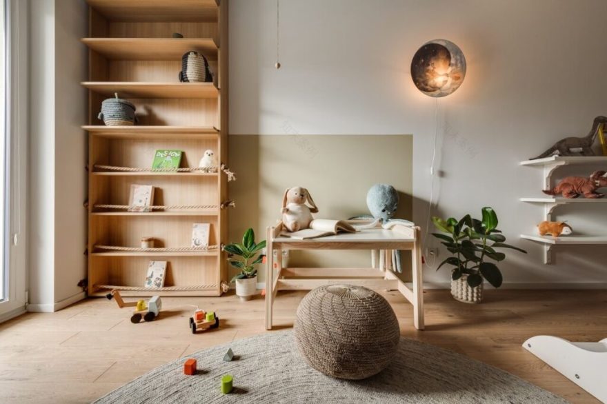 90平克拉科夫家庭住宅室内设计丨波兰科沙林丨Grupy NONO-36