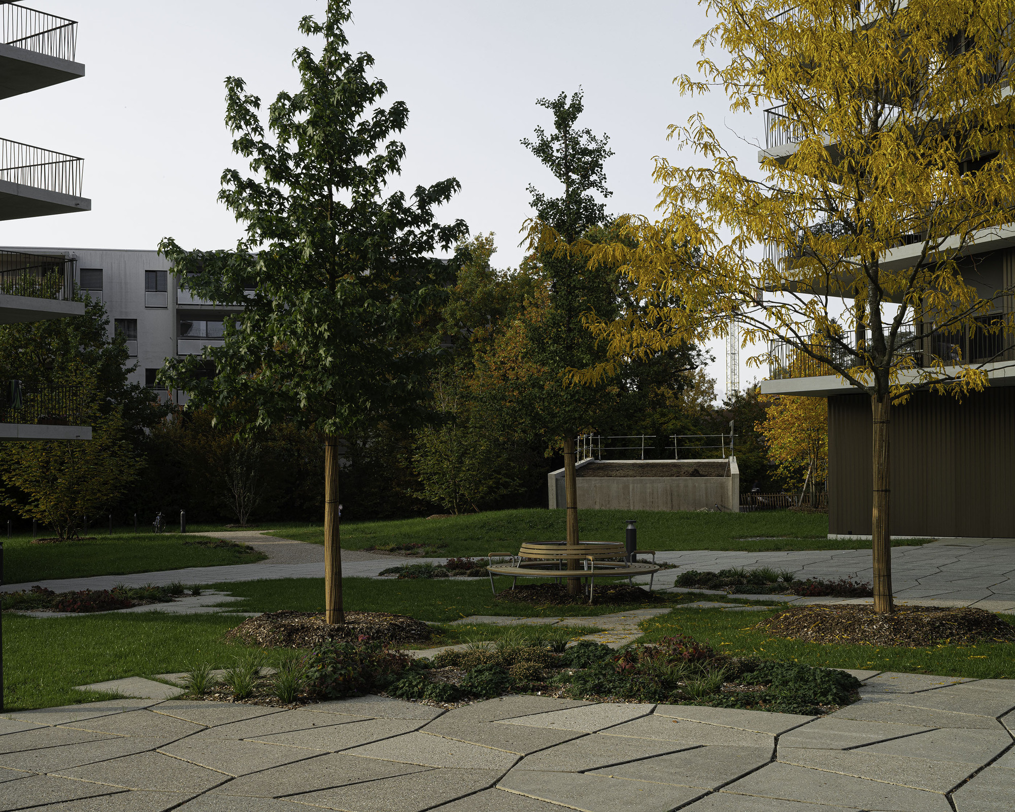 格拉德尔花园公寓丨瑞士丨LRS Architectes-21