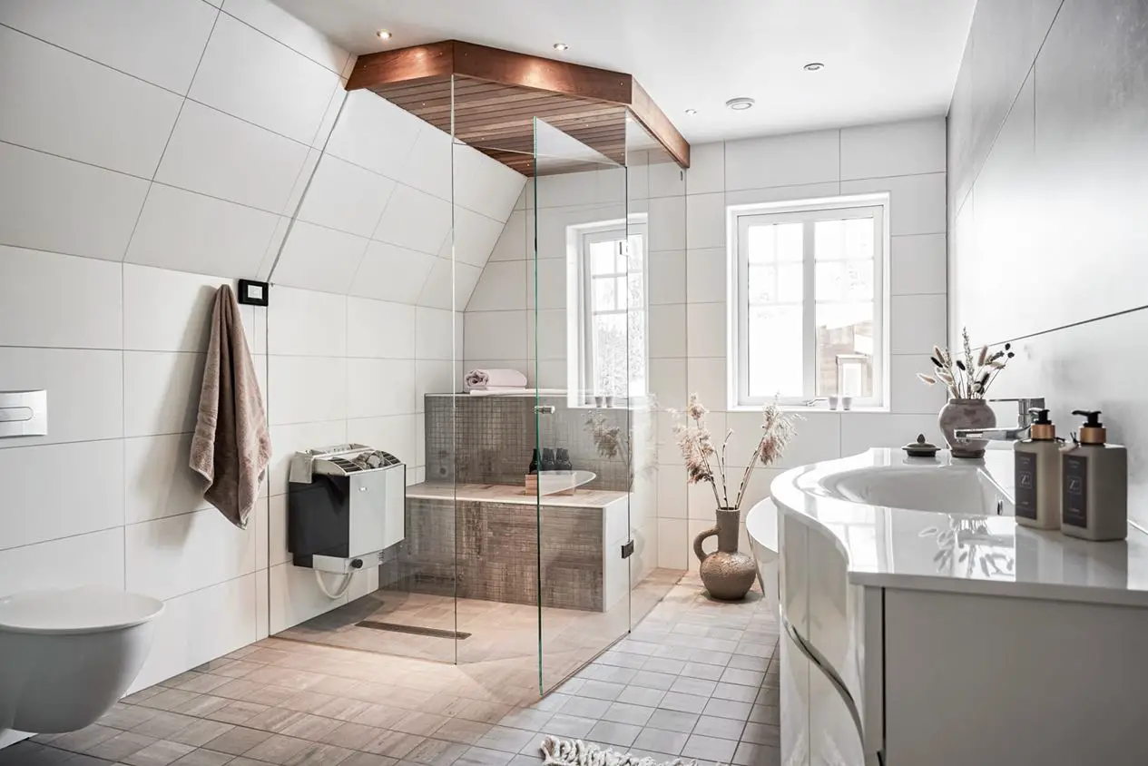 瑞典雪中明亮乡村别墅-12