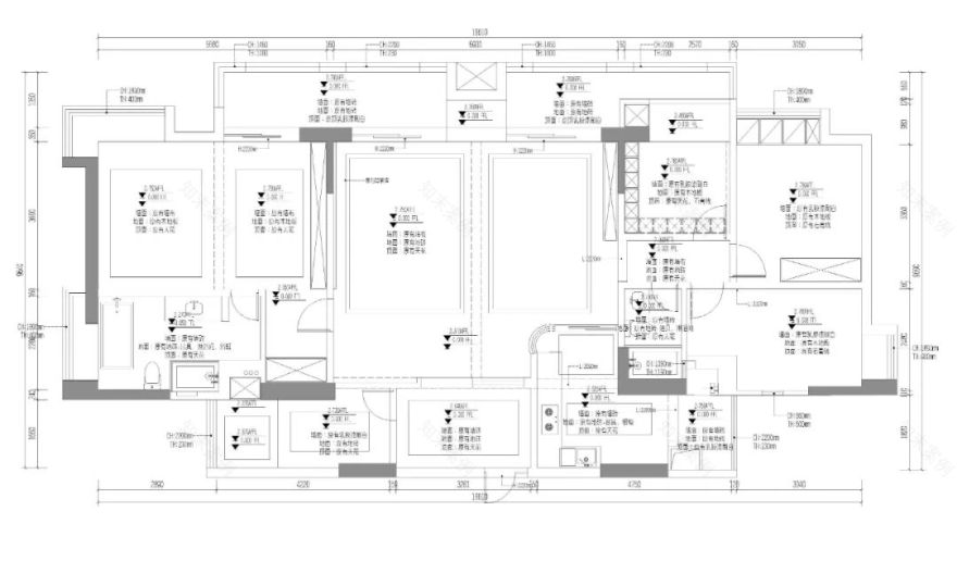 165㎡旧房翻新,老婆坚持装修现代美式风后,收纳多到睡不着!-53