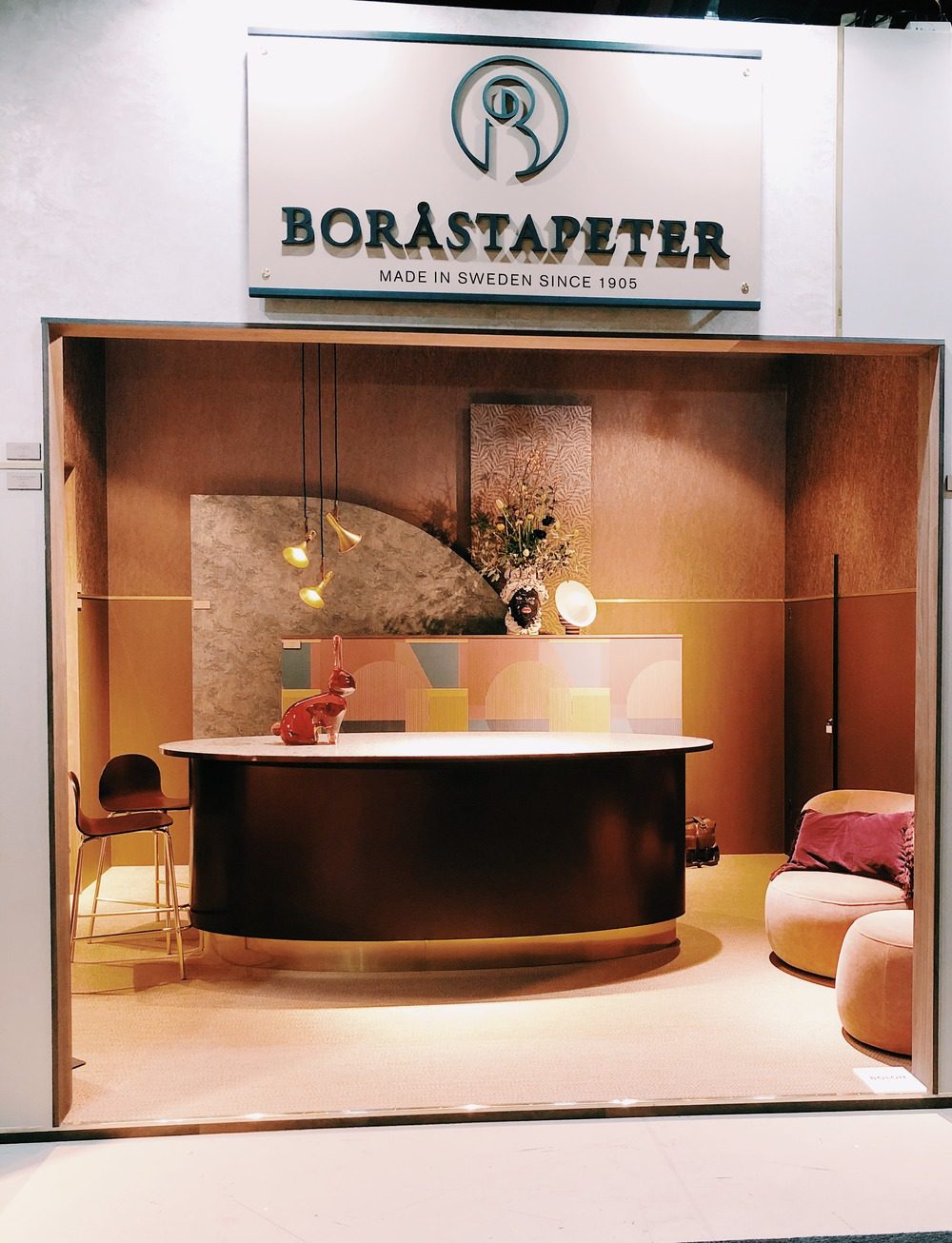 BORÅS TAPETER斯德哥尔摩家具展展位搭建丨瑞典斯德哥尔摩丨Oddbirds-11