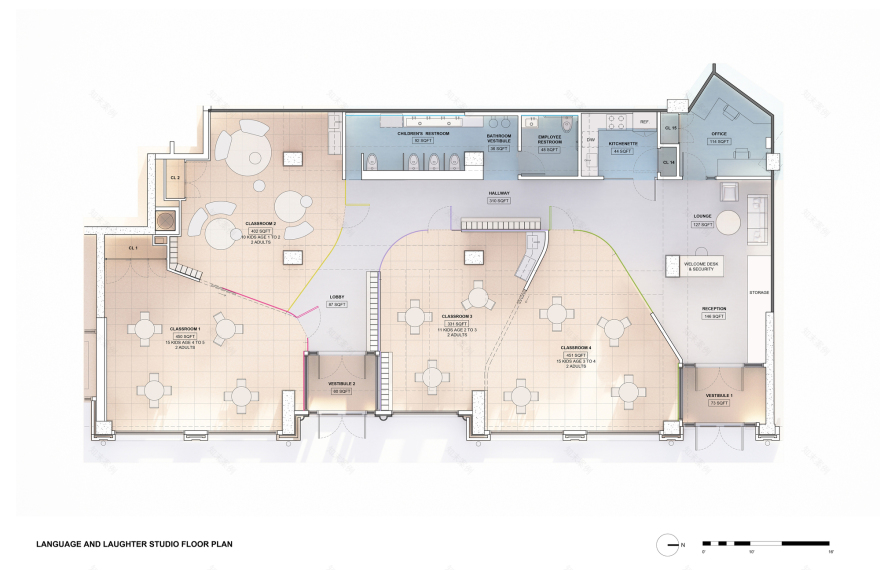Language and Laughter Studio Preschool / O'Neill McVoy Architects-16