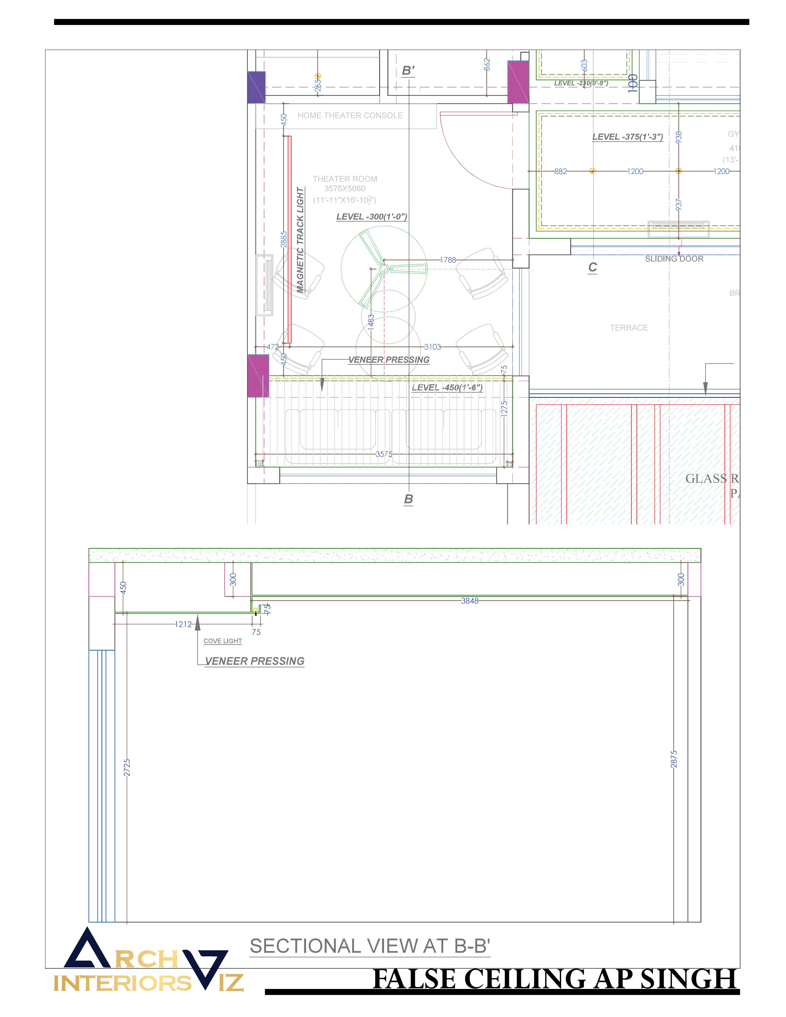 AP SINGH FALSE CEILING-FALSE CEILING PLAN AND SECTIONS-11