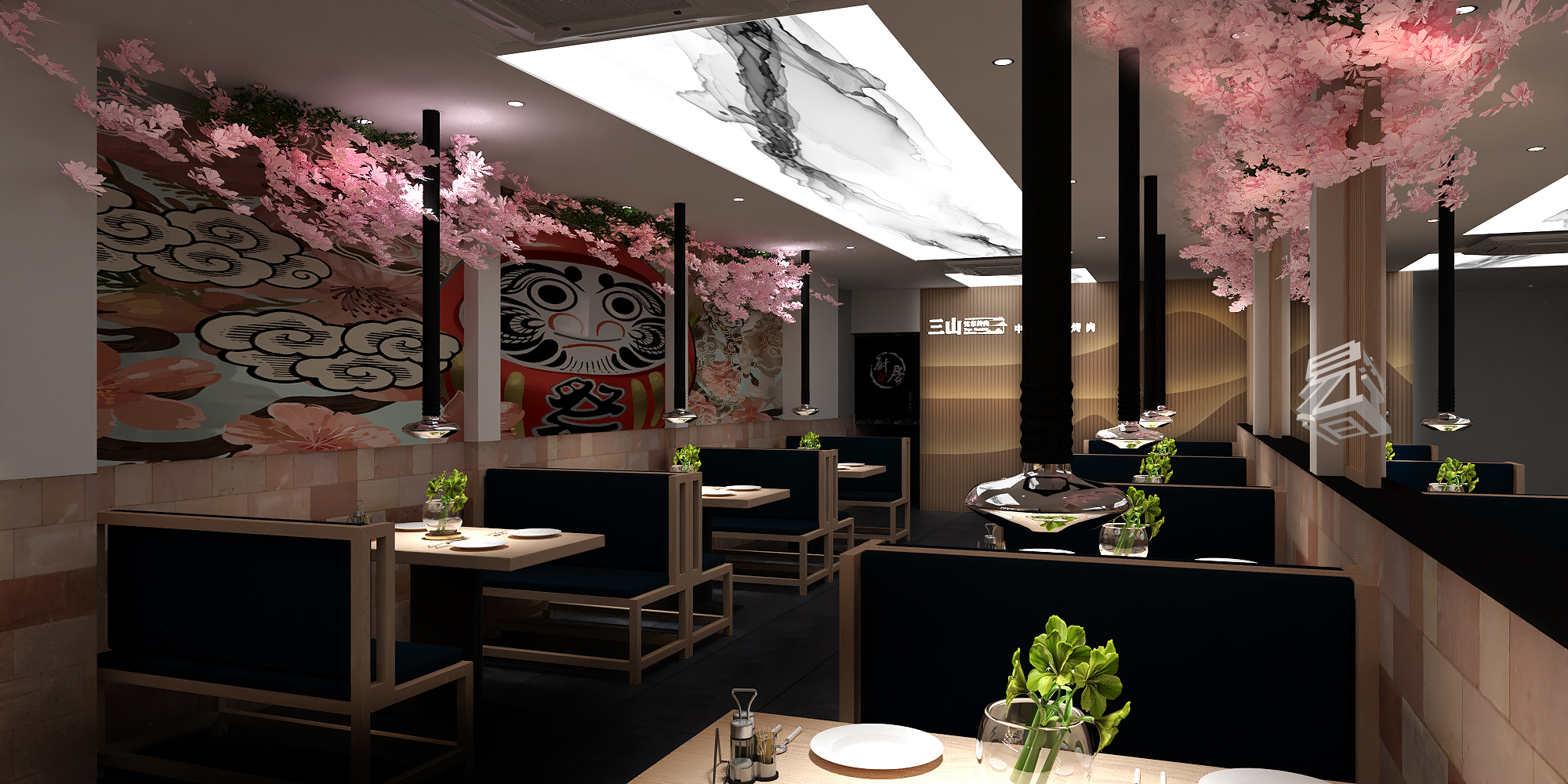 三山铭家--烤肉店-4