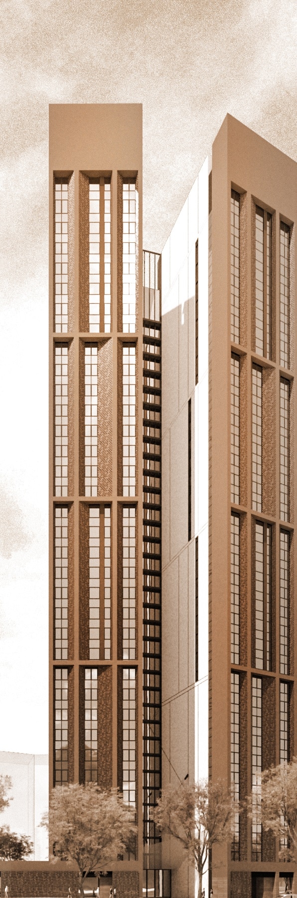 ЖК «Николаевский»（后更名«Татлин»）丨俄罗斯丨Архитектурное Бюро ОСА-25