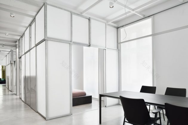 老卢布尔雅那建筑内新对比公寓室内设计丨斯洛文尼亚丨SADAR + VUGA建筑事务所-45