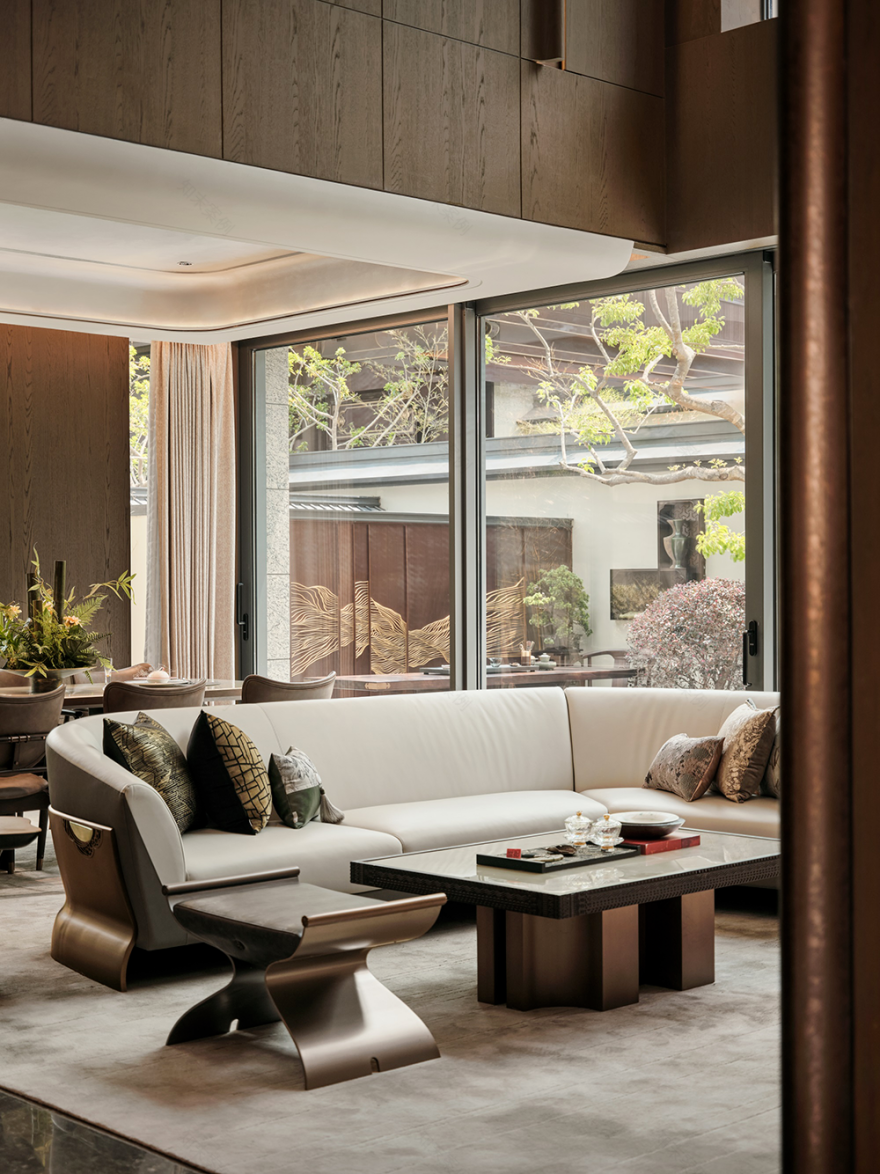 首发|厦门550㎡中式豪宅,大户人家的桃花源!_20250720-13