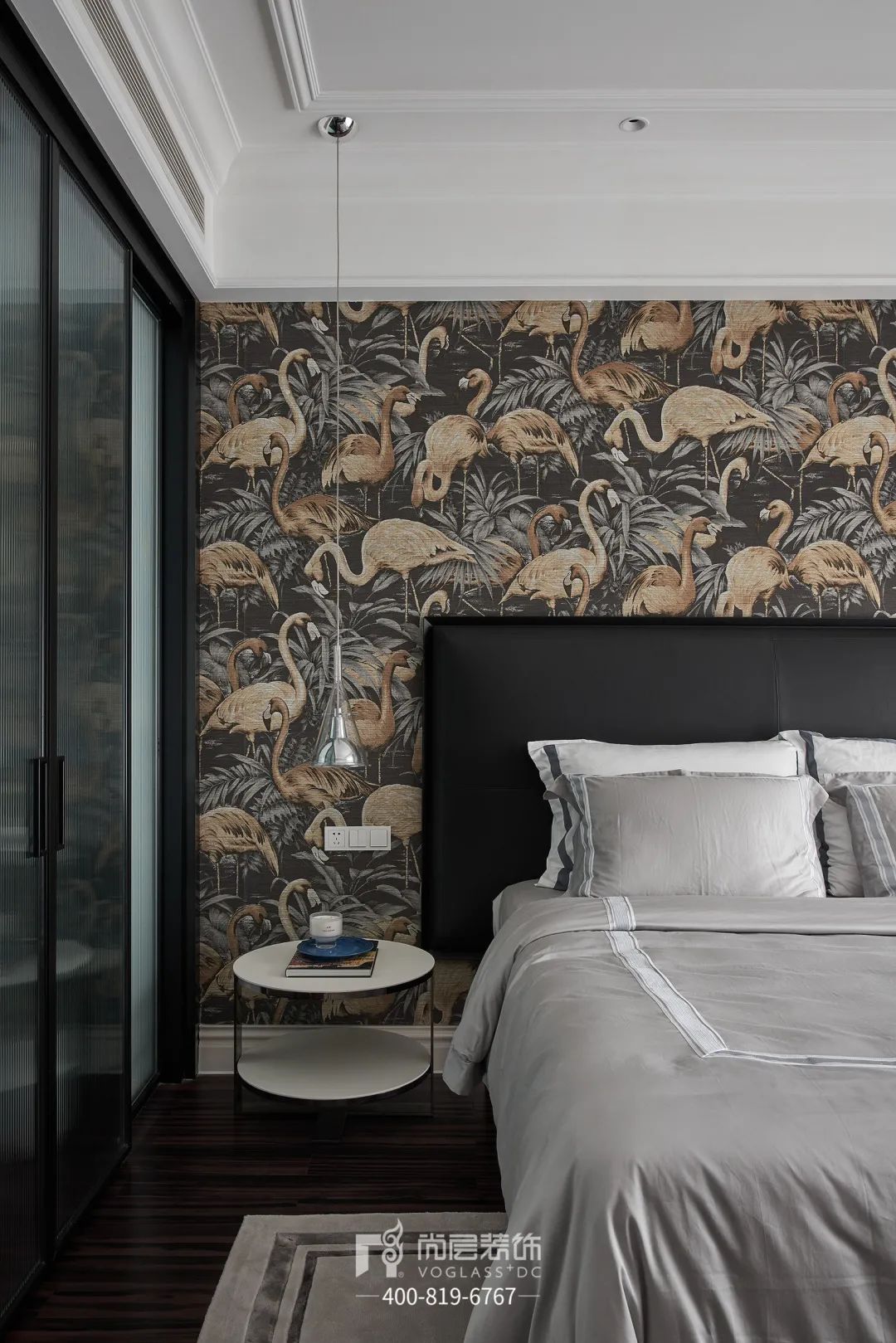 杭州450㎡黑金质感别墅装修，格调满满，都市精英男女标配！-43