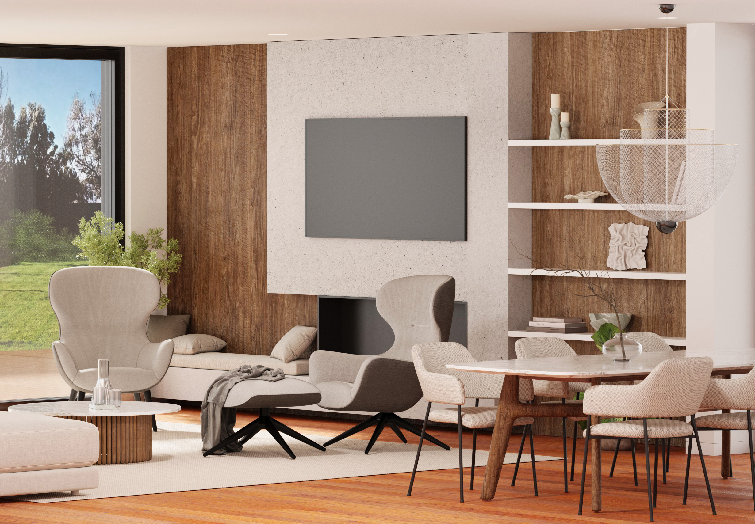 Contemporary Living Room Interior Design-2