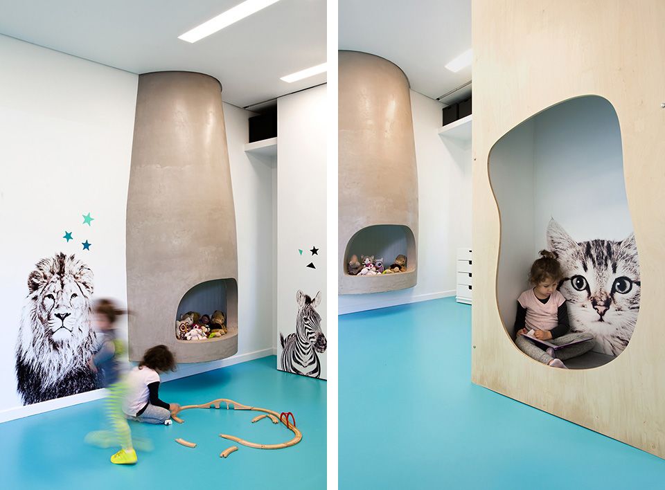 五色斑斓的幼儿园空间设计-80