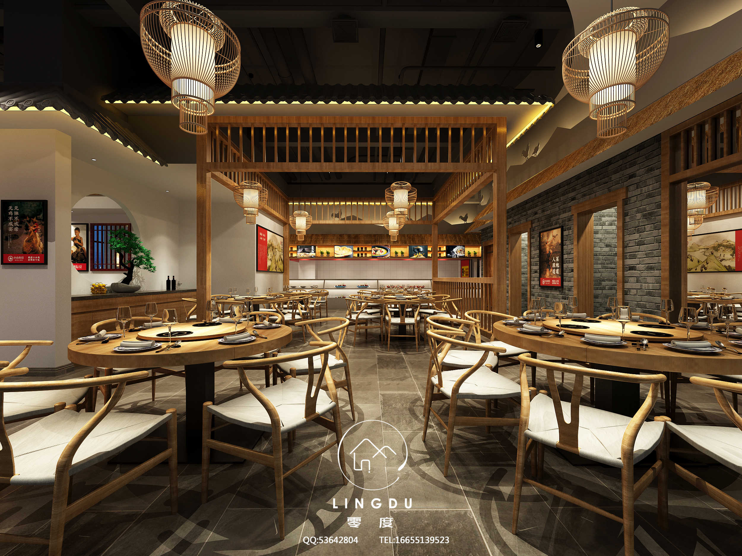 零度视觉设计餐厅作品 | 专业室内设计呈现-8