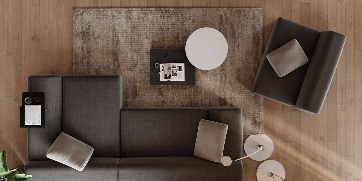 咖色空间 经典高级的设计！-2