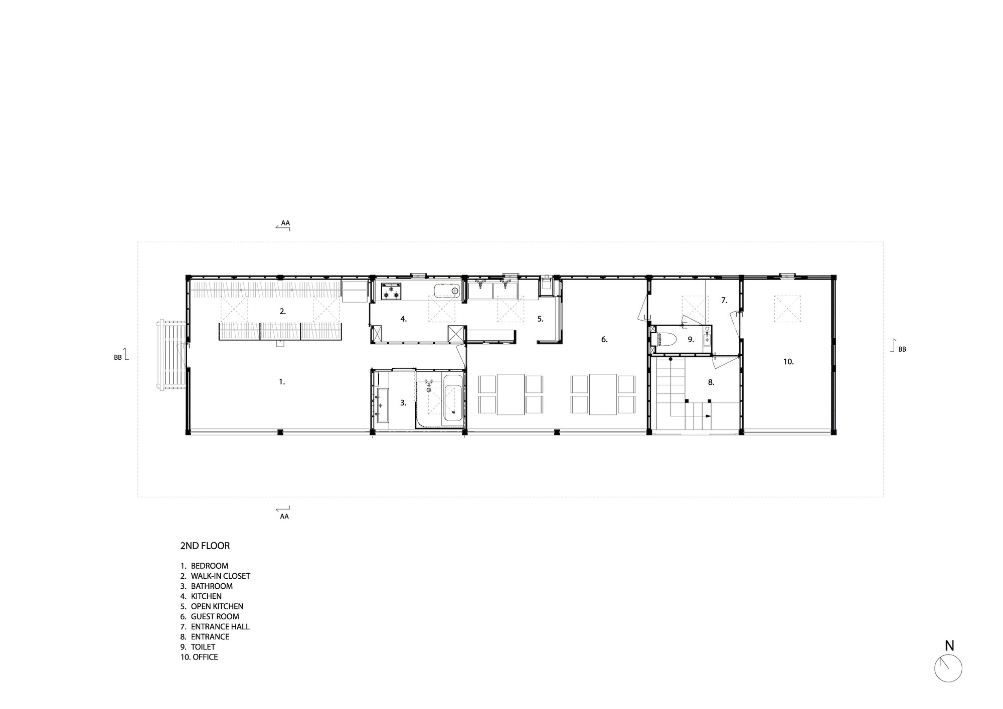 寺部宾馆丨日本丨Tomoaki Uno Architects-20