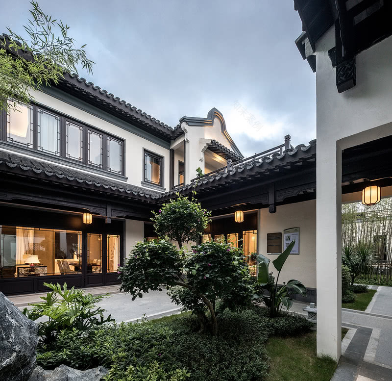 茂名蓝光钰瀧湾 | 江南风情的中式传统居住设计-40