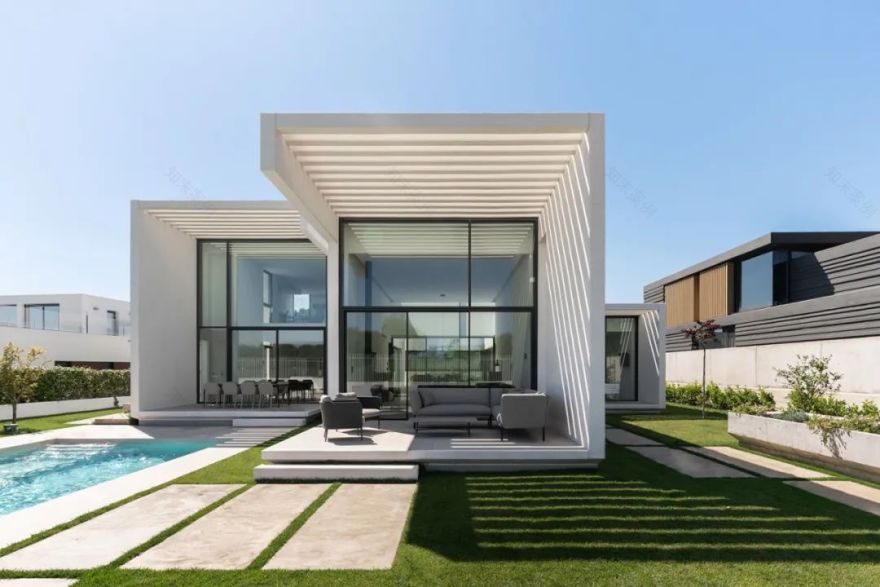 西班牙瓦伦西亚 240㎡纯白别墅丨Ruben Muedra-14