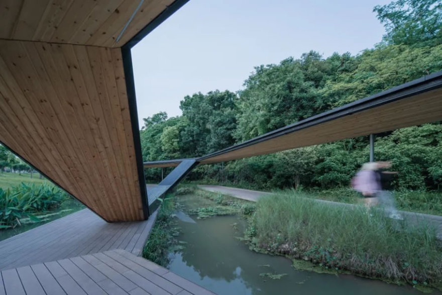 浙江音乐学院「溪上飞檐」丨中国杭州丨line+建筑事务所,gad-110