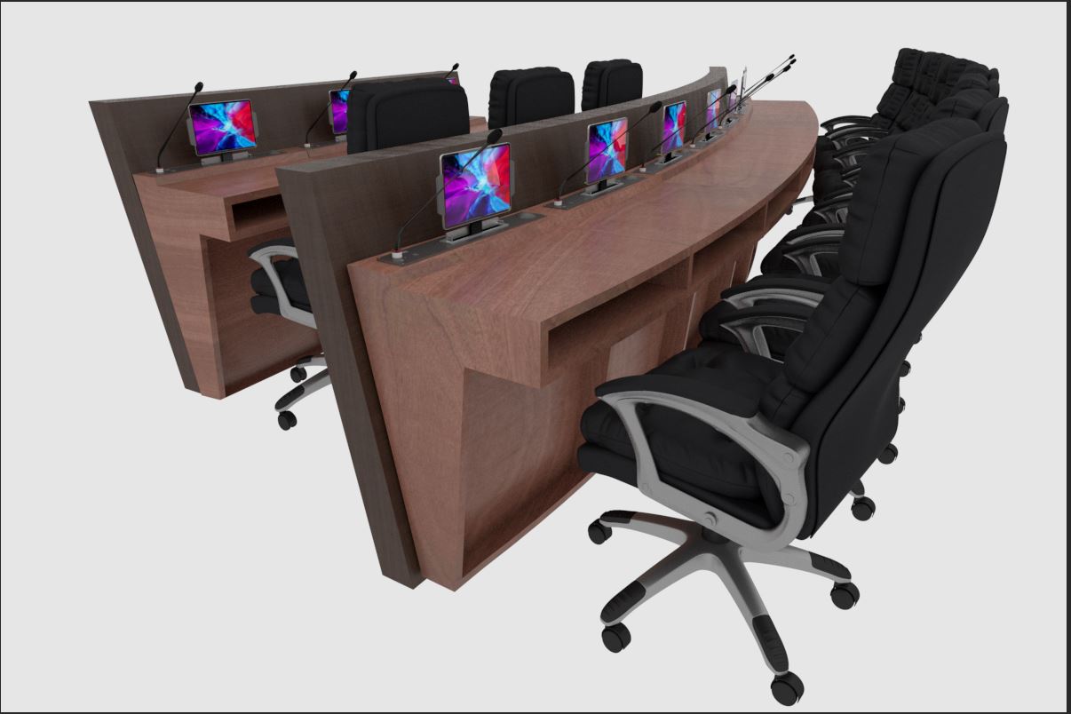 哥伦比亚国会椭圆形会议室室内设计丨MATIZZO-12