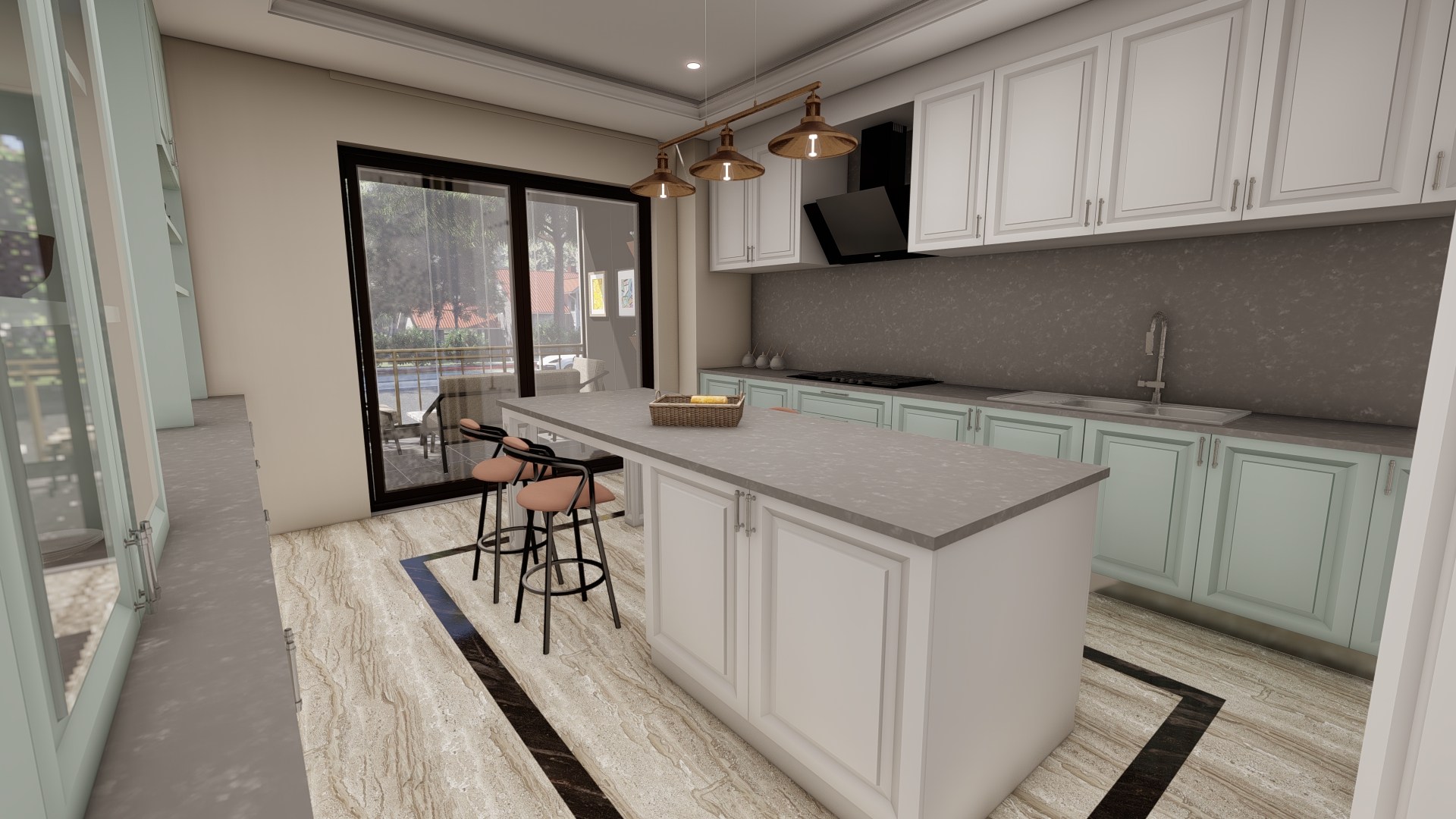 İç mekan tasarımı ''Arabic''-12