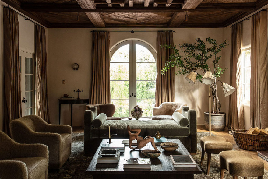 洛杉矶西班牙别墅的舒适更新-3