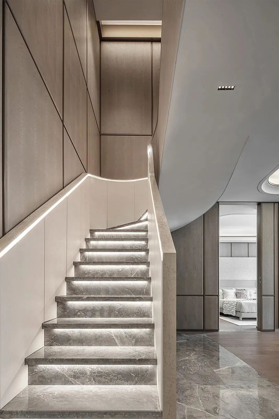 魔都 270°全景江景豪宅丨KLID 设计工作室-23