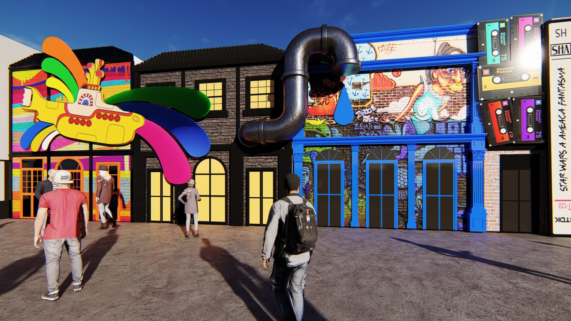 里约摇滚 主题别墅丨Da20 Cenografia-10