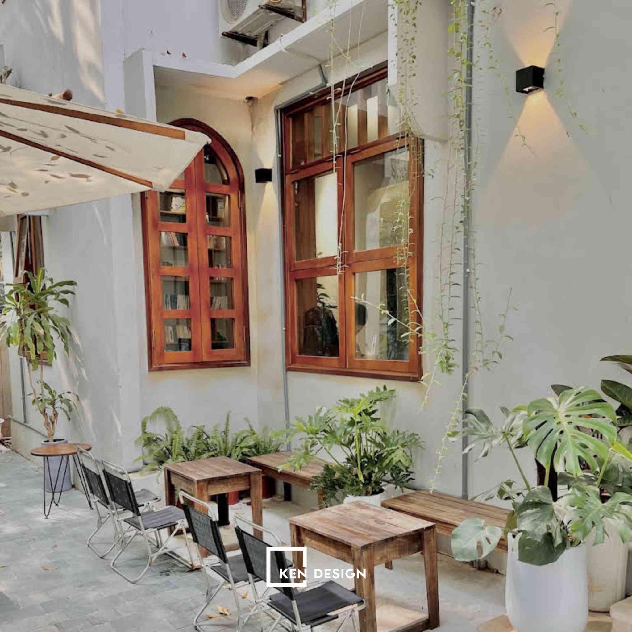 Thiết kế S.ii.U Coffee Đào Tấn - Mô hình quán cafe sân vườn-15