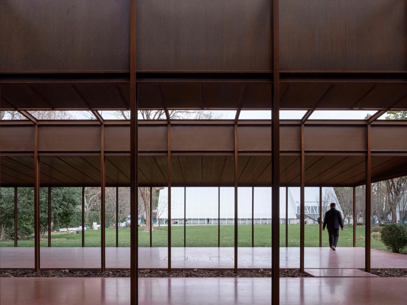 鲁迅公园咖啡亭，上海 / 是所设计-2