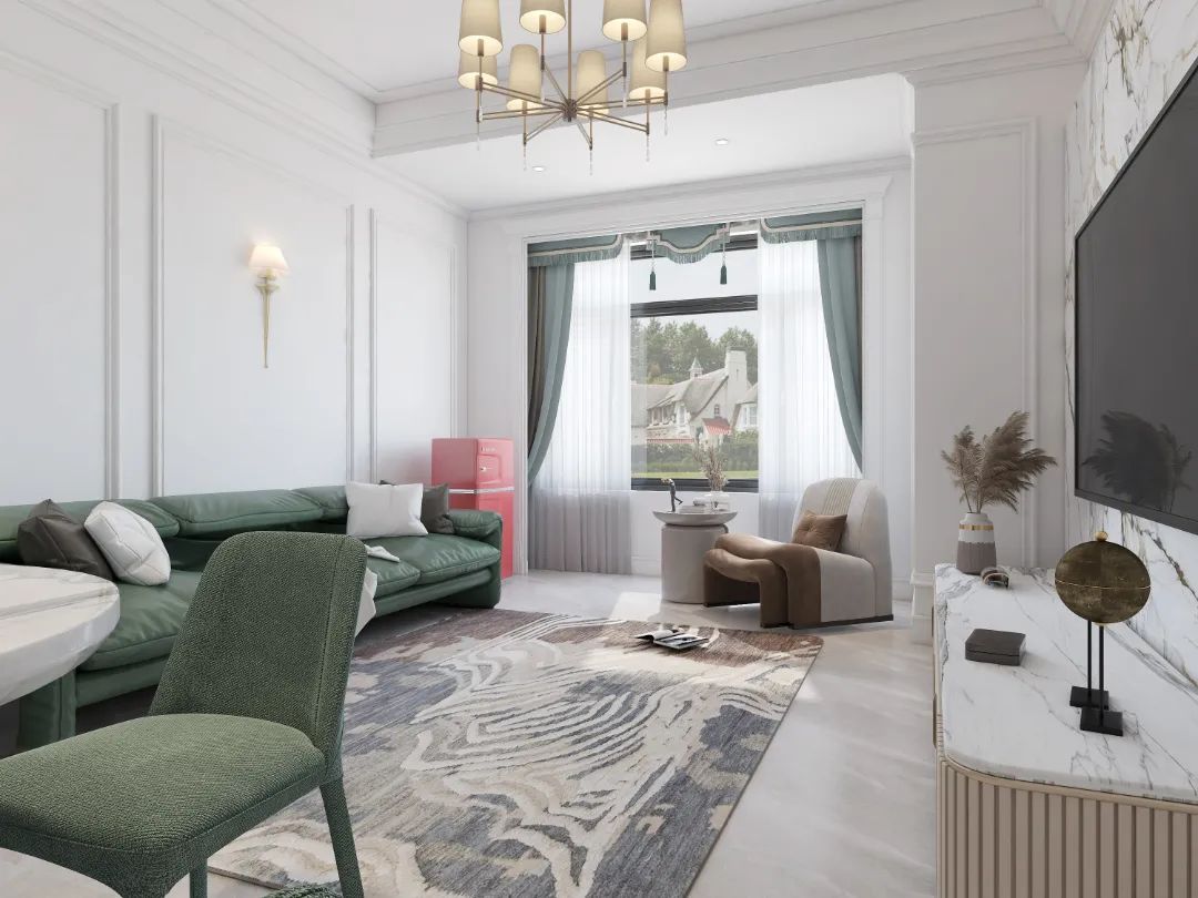 都会湾小区欧式小户型设计丨李文昌-13