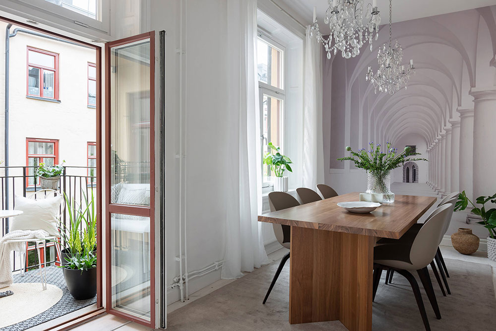 斯德哥尔摩白色优雅公寓-23