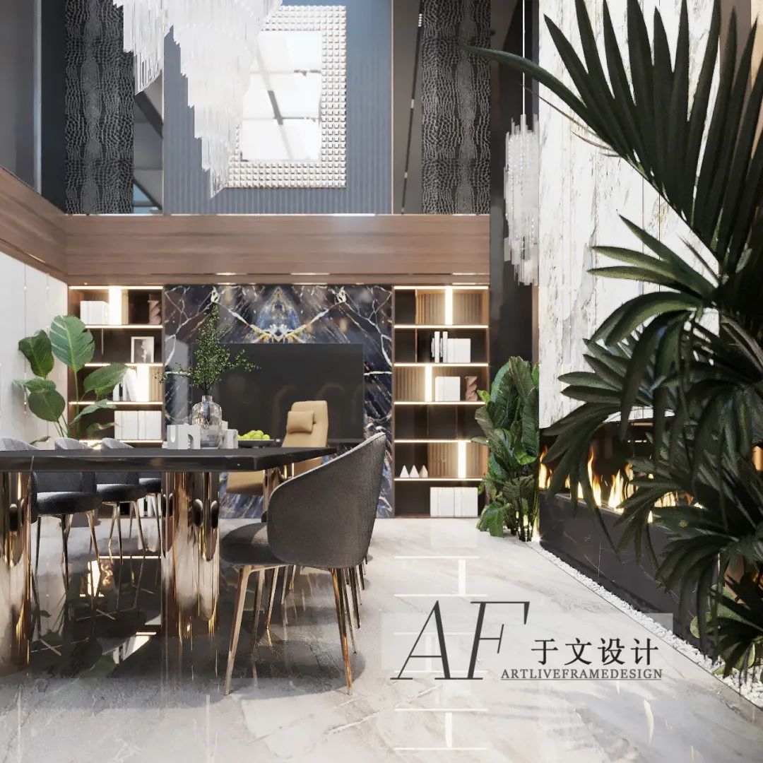 龙湖·舜山府轻奢叠墅丨中国沈阳丨于文建筑装饰设计工作室-32